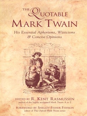 cover image of The Quotable Mark Twain
